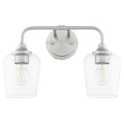 Quorum - 5313-2-65 - Two Light Vanity - Raymond - Satin Nickel