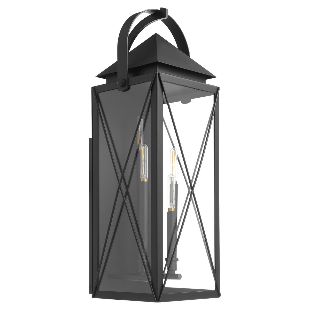 Quorum - 73-30-59 - Four Light Pendant - Mystic - Matte Black