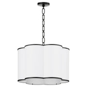 Quorum - 8228-4-59 - Four Light Pendant - Belinder - Matte Black