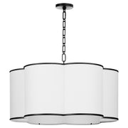 Quorum - 8228-6-59 - Six Light Pendant - Belinder - Matte Black