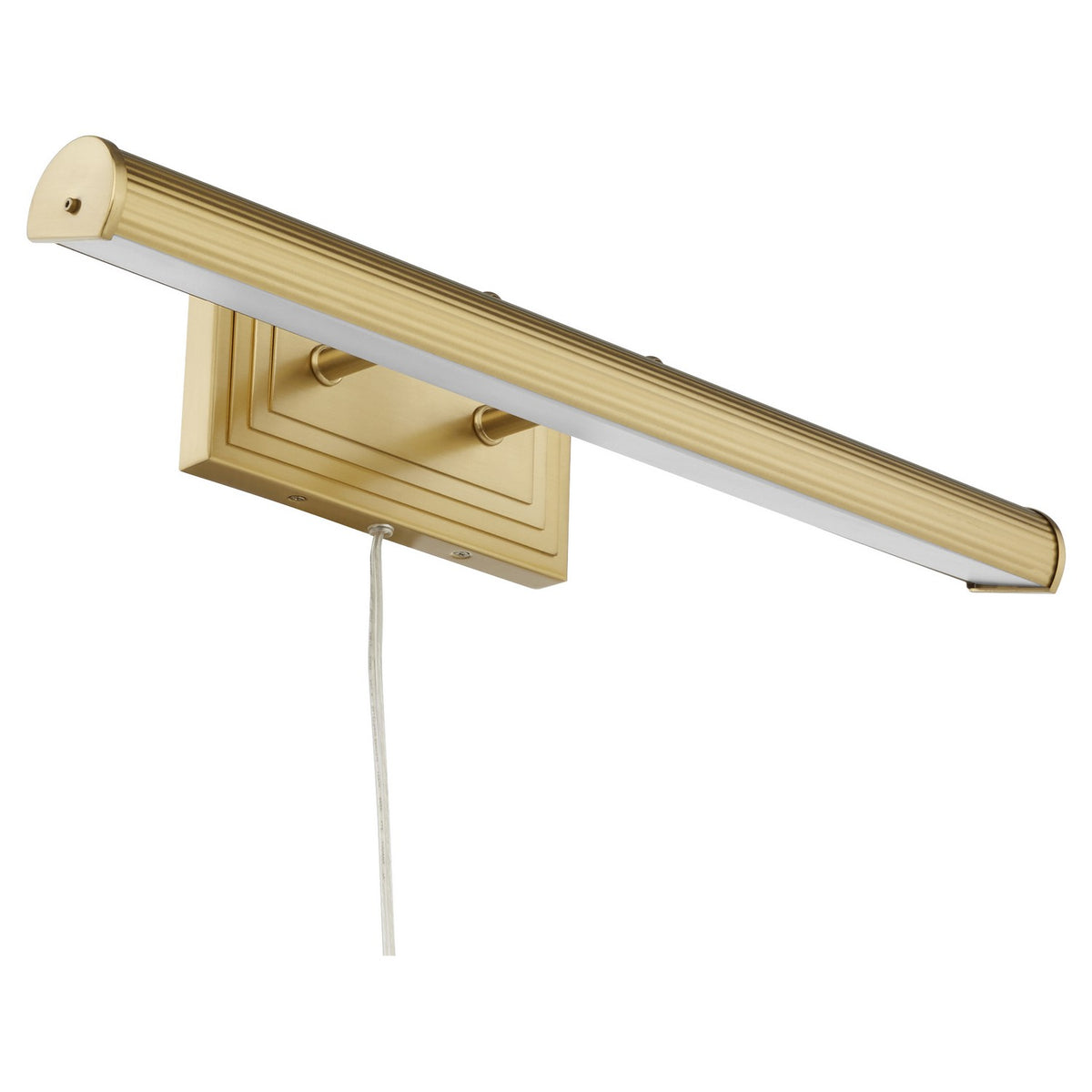 Quorum - 942-80 - Two Light Picture Light - Sunset - Aged Brass