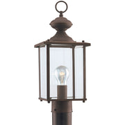 Generation Lighting - 8257-71 - One Light Outdoor Post Lantern - Jamestowne - Antique Bronze