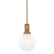 Troy Lighting - F4612-PBR - One Light Pendant - Tobias - Patina Brass