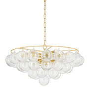 Mitzi - H711809A-AGB - Nine Light Chandelier - Mimi - Aged Brass