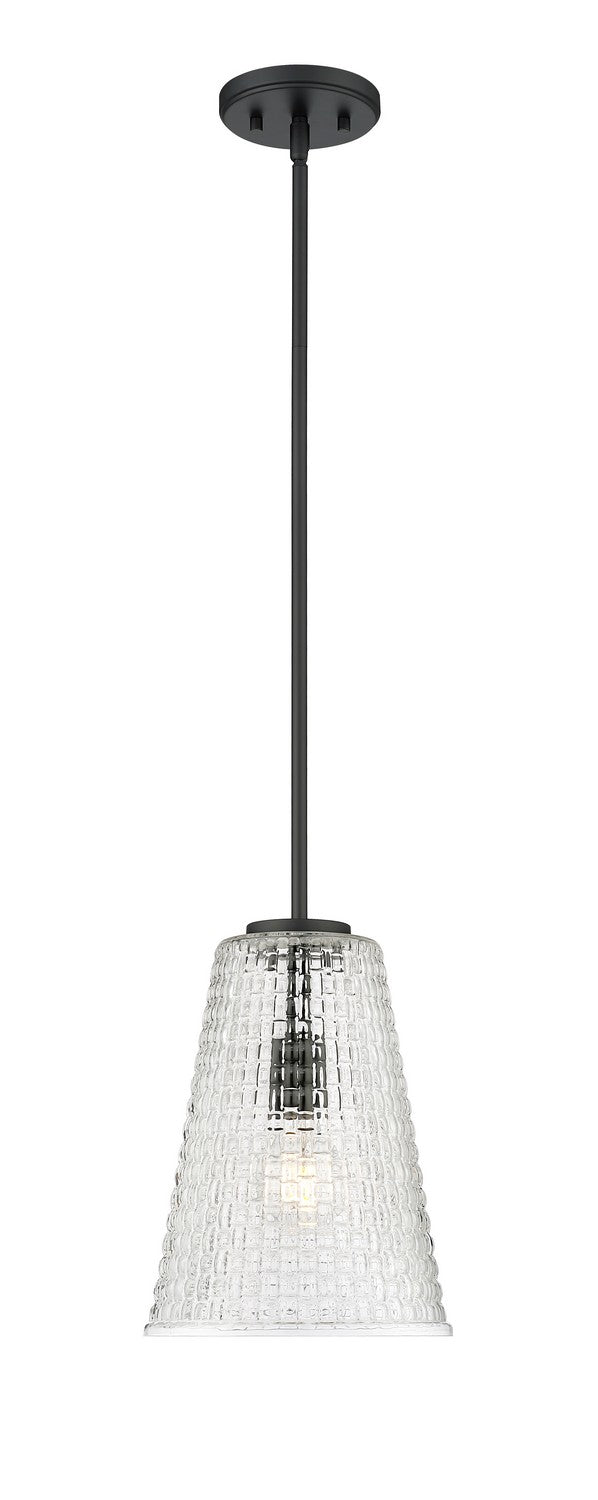 Millennium - 20703-MB - One Light Pendant - Saben - Matte Black