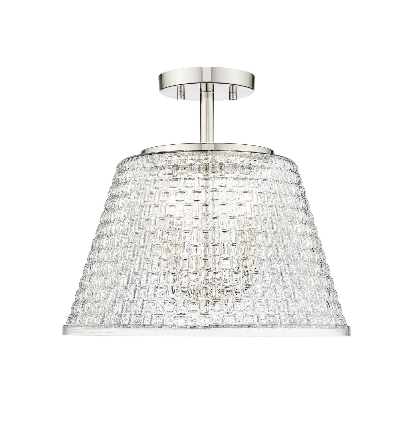 Millennium - 22100-PN - Three Light Semi-Flush Mount - Saben - Polished Nickel