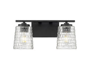 Millennium - 22102-MB - Two Light Vanity - Saben - Matte Black