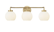 Millennium - 22403-VB - Three Light Vanity - Oprah - Vintage Brass