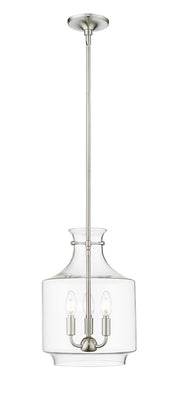 Millennium - 22803-BN - Three Light Pendant - Mahannah - Brushed Nickel