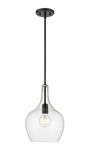 Millennium - 28401-MB - One Light Pendant - Lamara - Matte Black