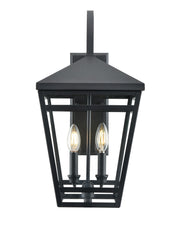 Millennium - 82103-TBK - Two Light Outdoor Lantern - Seager - Textured Black