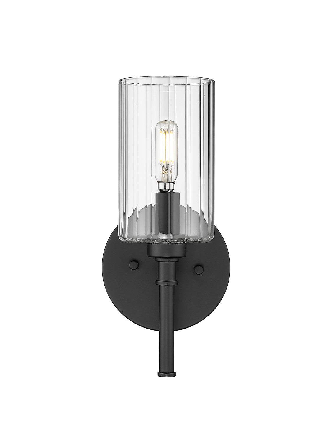 Millennium - 9921-MB - One Light Wall Sconce - Chastine - Matte Black