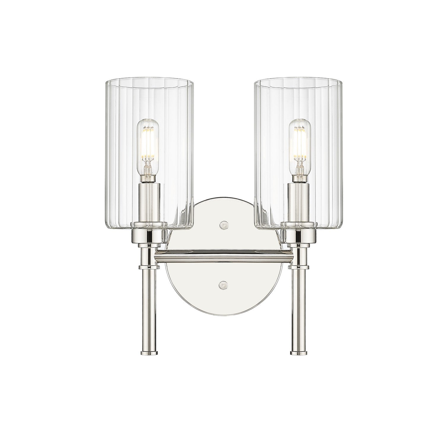 Millennium - 9922-PN - Two Light Vanity - Chastine - Polished Nickel