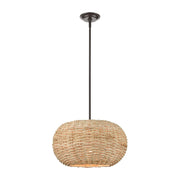 Millennium - 99301-OB - One Light Pendant - Bemo - Oiled Bronze