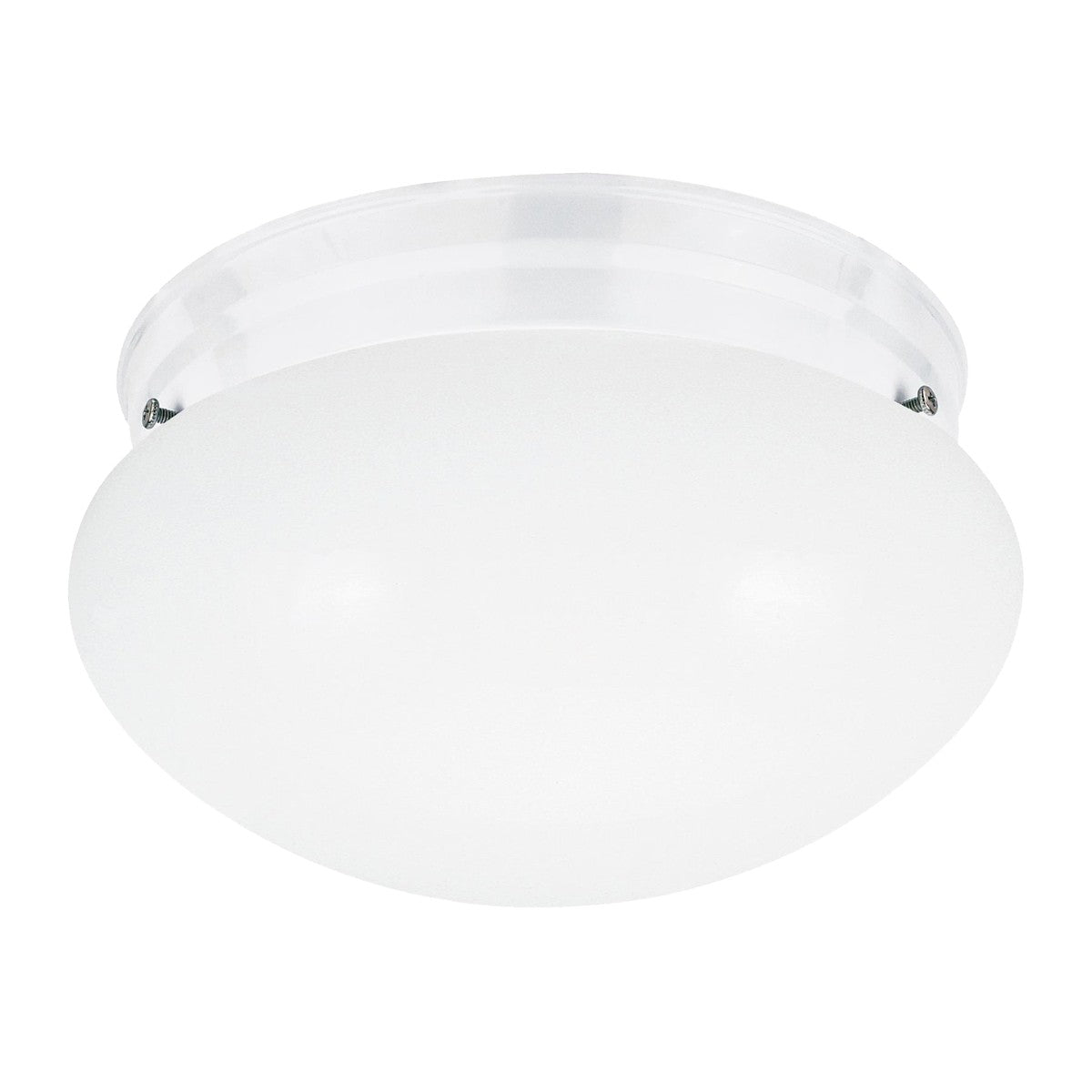 Generation Lighting - 5326-15 - One Light Flush Mount - Webster - White