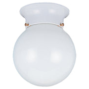Generation Lighting - 5366-15 - One Light Flush Mount - Tomkin - White
