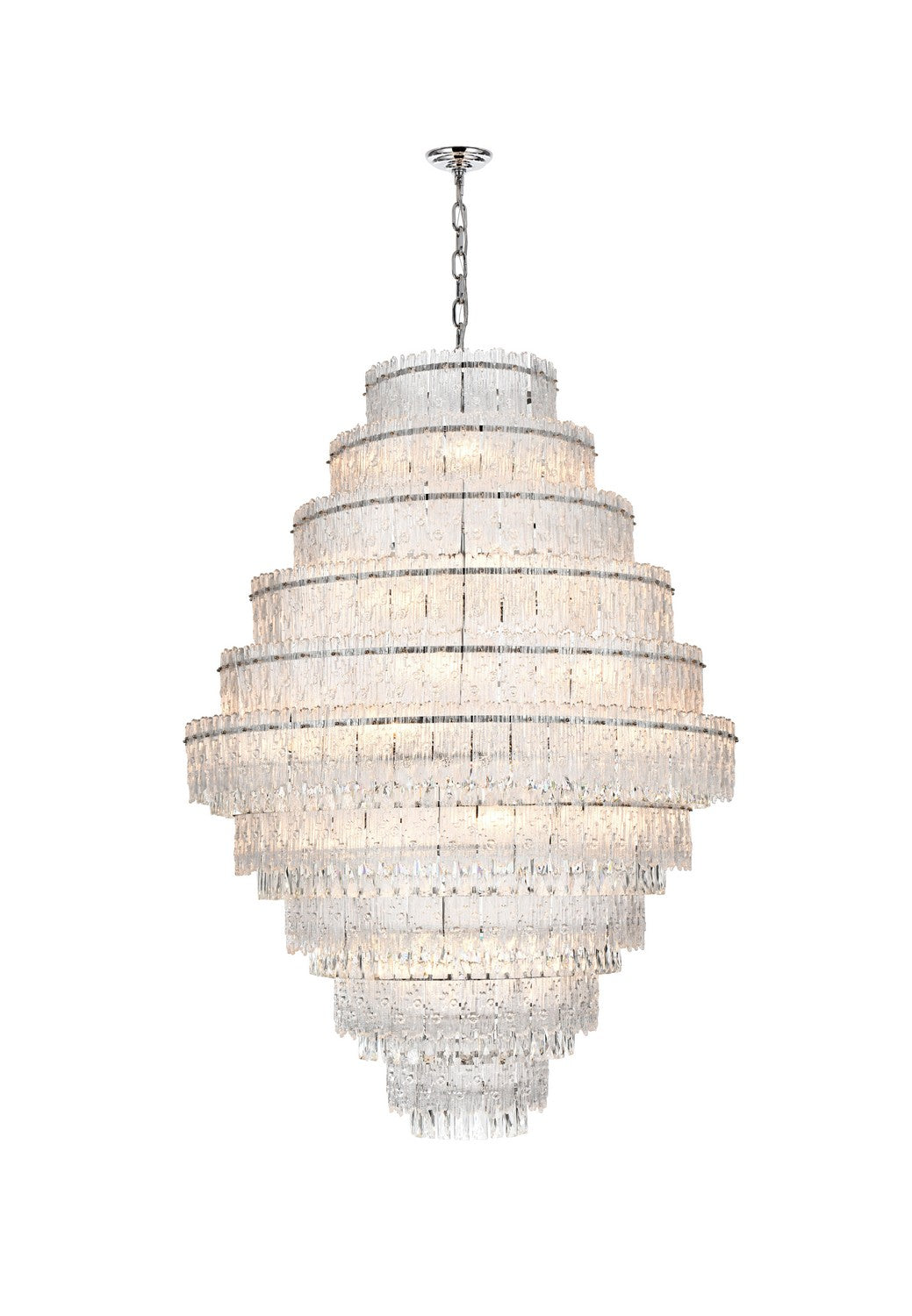 Elegant Lighting - 1780D42C - 33 Light Chandelier - Emilia - Chrome