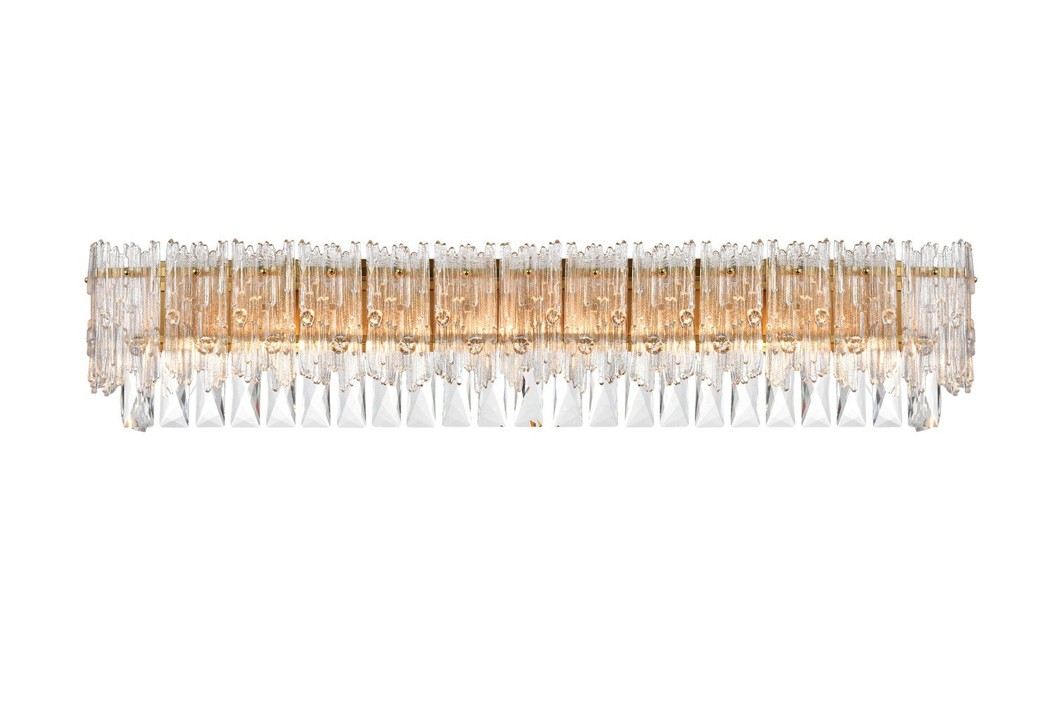 Elegant Lighting - 1780W35SG - Eight Light Wall Sconce - Emilia - Satin Gold