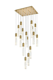 Elegant Lighting - 2088G30C - 16 Light Pendant - Aurora - Chrome