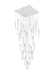 Elegant Lighting - 2088G42SG - 36 Light Chandelier - Aurora - Satin Gold