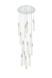 Elegant Lighting - 2089G30C - 13 Light Chandelier - Aurora - Chrome