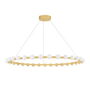 Corbett Lighting - 484-60-VB - LED Chandelier - Linus - Vintage Brass