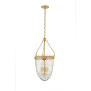 Corbett Lighting - 487-13-VB - Three Light Lantern - Angus - Vintage Brass