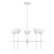 Meridian - M100131BQW - LED Chandelier - Bisque White