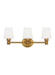 Visual Comfort Studio - VS22103BBS - Three Light Vanity - Xavierre - Burnished Brass