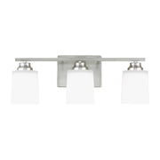 Generation Lighting - 4420903EN3-962 - Three Light Wall / Bath - Vinton - Brushed Nickel