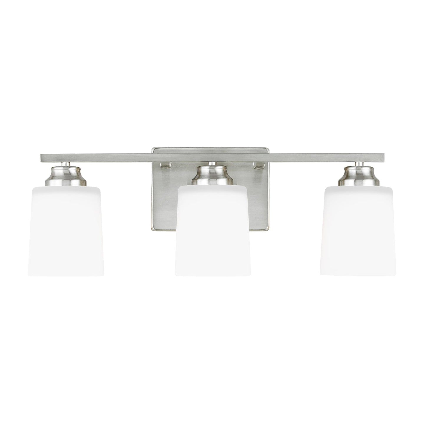 Generation Lighting - 4420903EN3-962 - Three Light Wall / Bath - Vinton - Brushed Nickel