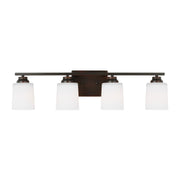Generation Lighting - 4420904EN3-710 - Four Light Wall / Bath Sconce - Vinton - Bronze
