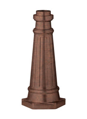 Generation Lighting - POSTBASE-CO - Post Mount Base - Outdoor Post Base - Copper Oxide