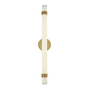 Alora - WV324230VBGO-UNV - LED Wall/Vanity - Madison - Vintage Brass/Glossy Opal