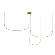 Kuzco Lighting - MP89370-BG-UNV - LED Pendant - Talis - Brushed Gold