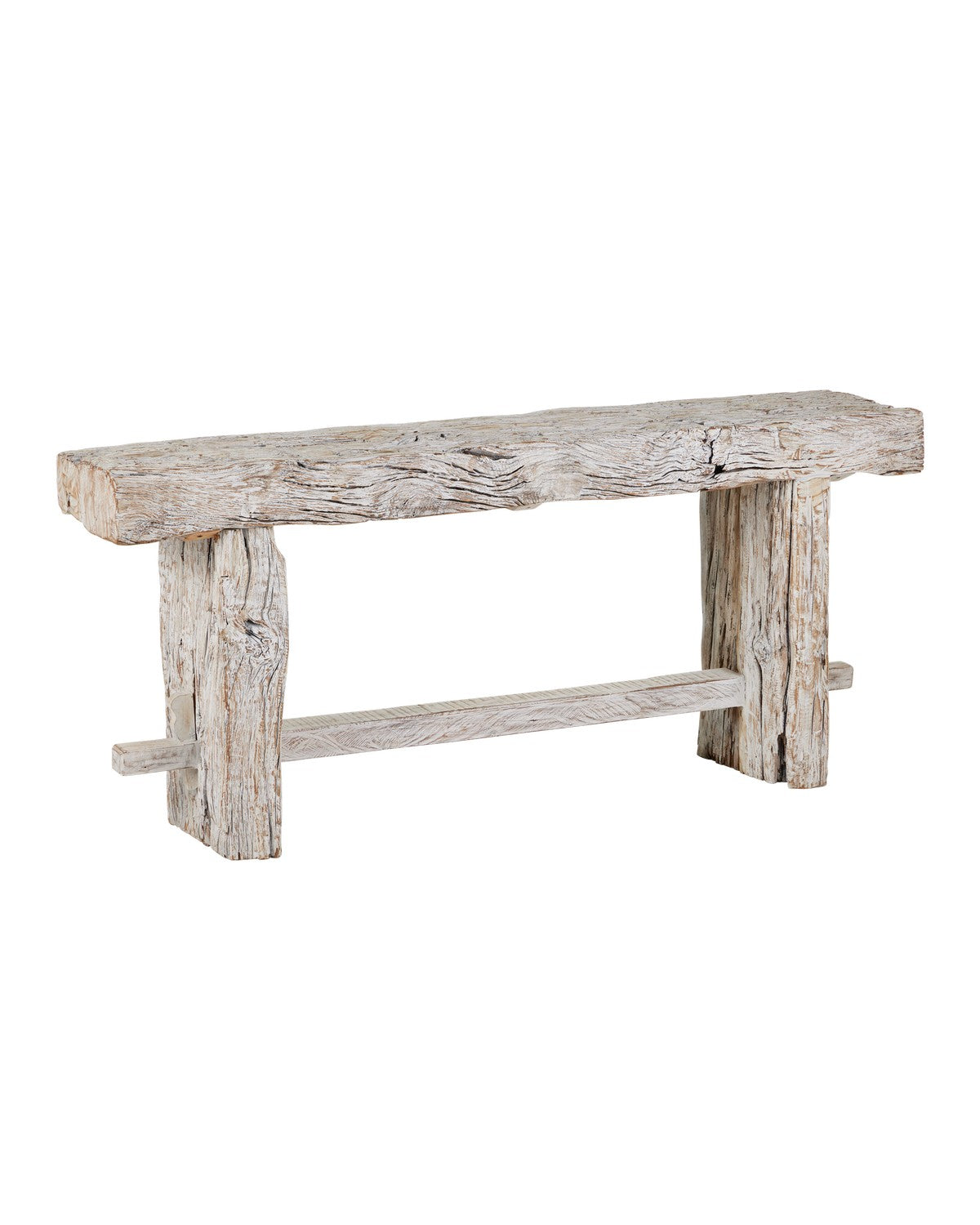 Currey and Company - 3000-0305 - Console Table - Whitewash