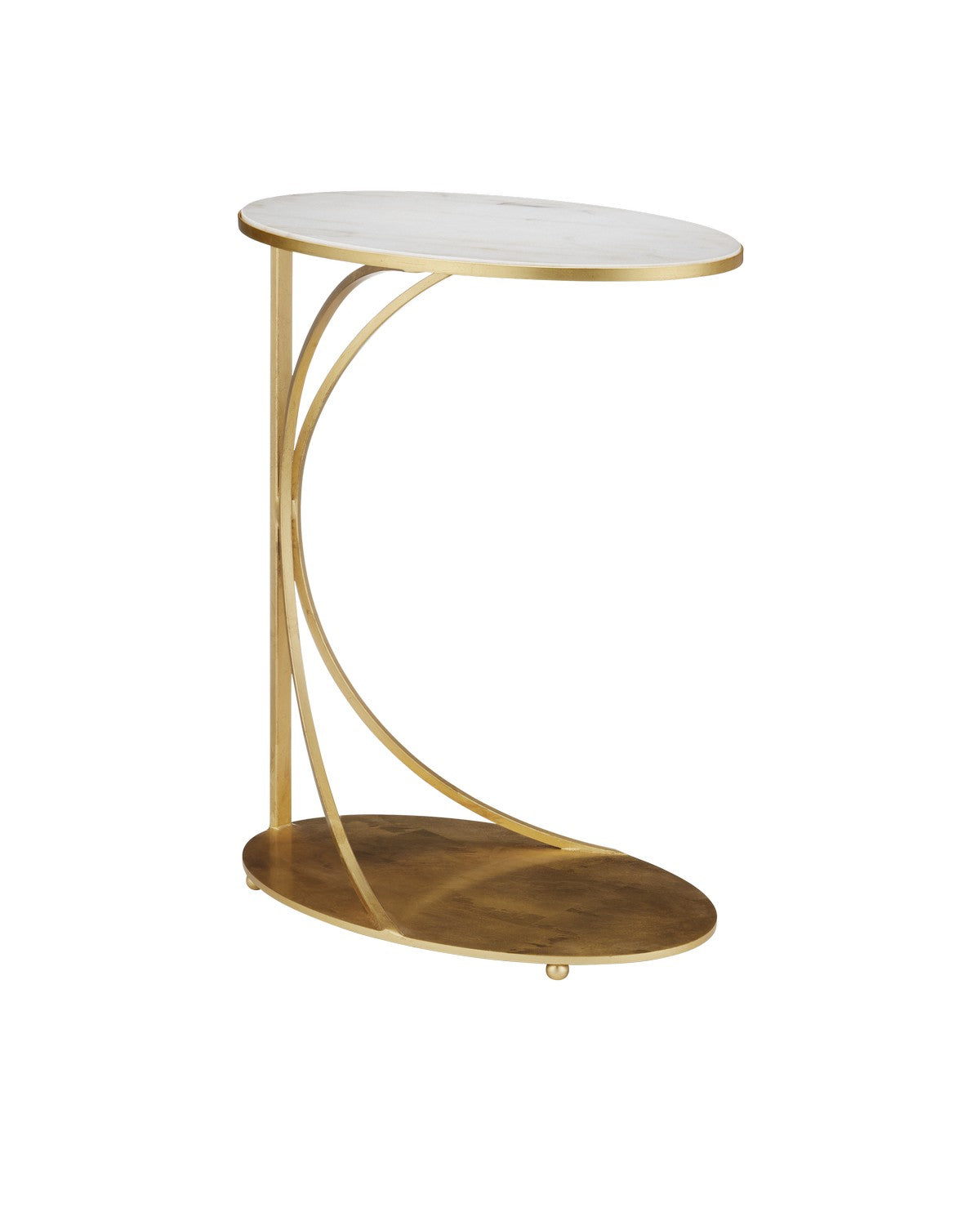 Currey and Company - 4000-0193 - Table - Gold Leaf / Natural