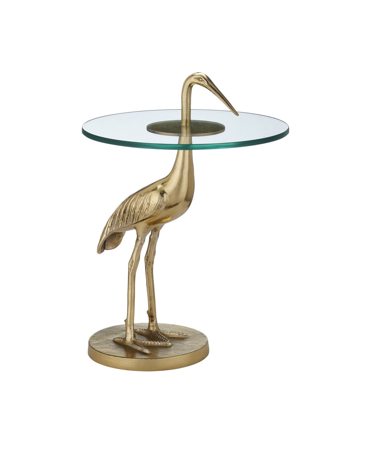 Currey and Company - 4000-0194 - Accent Table - Gold / Clear