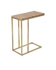 Currey and Company - 4000-0203 - Table - Natural / Brass