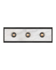 Currey and Company - 5800-0053 - Three Light Wall Sconce - Natural / Oil Rubbed Bronze