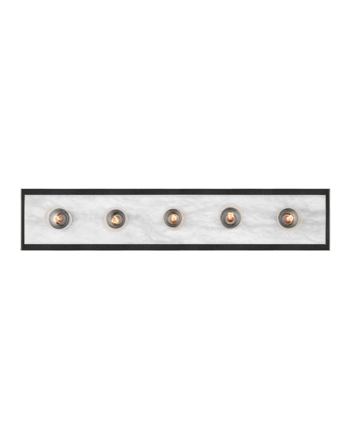 Currey and Company - 5800-0056 - Five Light Wall Sconce - Natural / Oil Rubbed Bronze