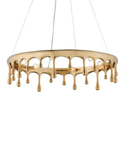 Currey and Company - 9000-1230 - Six Light Chandelier - Polished Brass