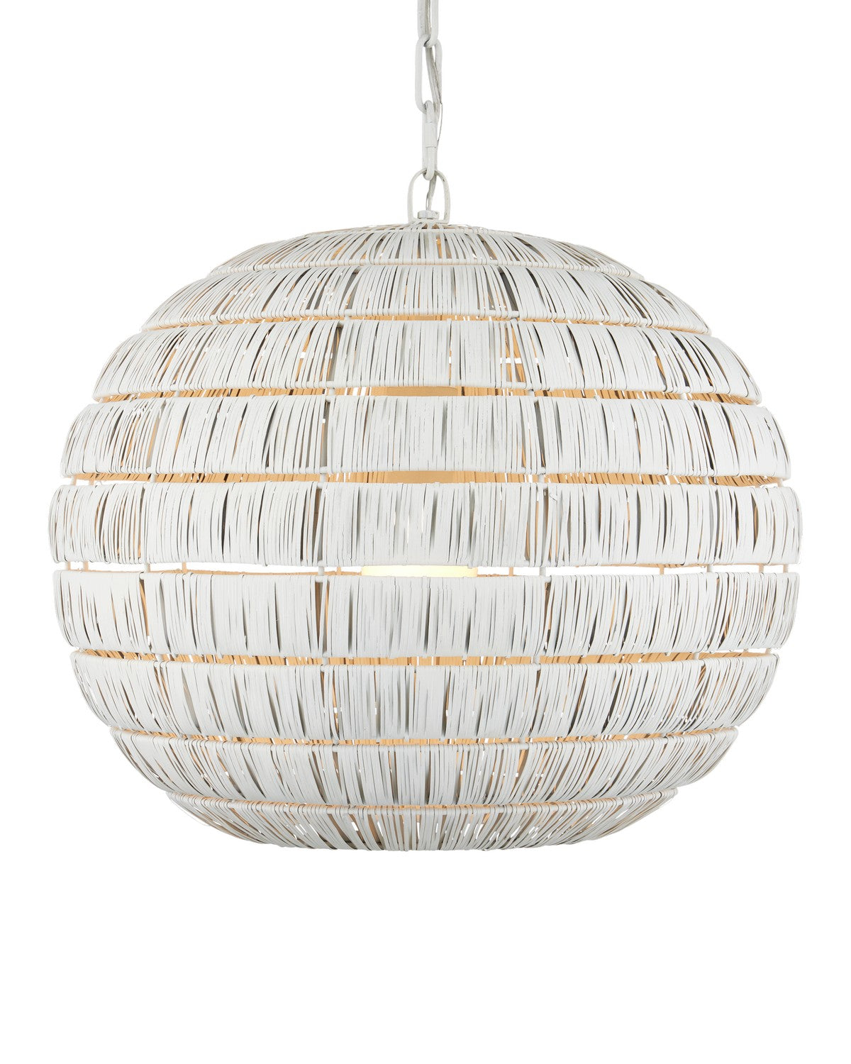 Currey and Company - 9000-1237 - One Light Pendant - White