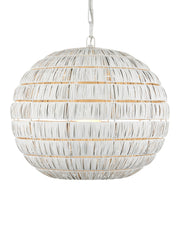 Currey and Company - 9000-1237 - One Light Pendant - White
