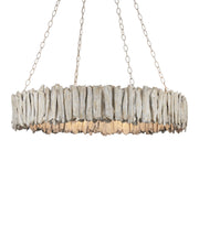 Currey and Company - 9000-1249 - Eight Light Chandelier - Whitewash