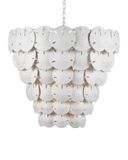 Currey and Company - 9000-1252 - Eight Light Chandelier - White / Sugar White
