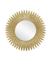 Currey and Company - 1000-0160 - Mirror - Brass
