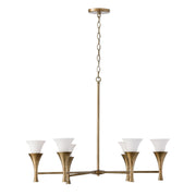 Capital Lighting - 455761ML - Six Light Chandelier - Nola - Mystic Luster