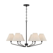 Capital Lighting - 456661ES-713 - Six Light Chandelier - Chadwick - Espresso