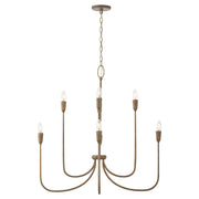 Capital Lighting - 456881MZ - Eight Light Chandelier - Marley - Mystic Bronze